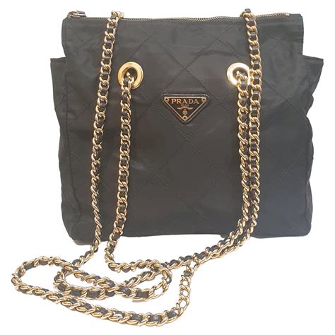 prada purse with chain|old style prada purses.